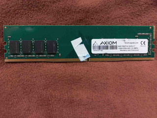 رم Axiom 8GB DDR4 2666MHz، فرکانس PC4-21300، ولتاژ 1.2 ولت، تأخیر CL19، غیر ECC، گارانتی سلامت کالا