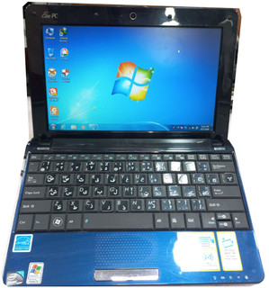 نت بوک Asus Eee PC 1005NA استوک، کارت گرافیک Intel GMA 3150، کیبورد 93 درصد سایز واقعی، مناسب منزل و اداره