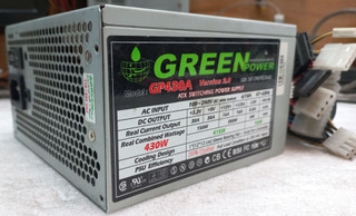 پاور کامپیوتر گرین GP430A، کانکتورهای SATA و Molex، فن Sleeve Bearing، کنترلر خودکار فن