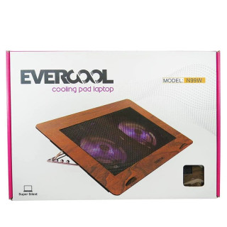 خنک کننده لپ تاپ اورکول مدل N99W، دارای ۲ پورت USB، قابلیت تنظیم ارتفاع، ابعاد ۴۱۰x۲۹۵ میلی متر