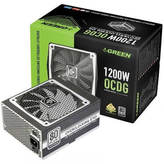 پاور Green GP1200B-OCDG 1200W 80PLUS Platinum، دارای ۲ کانکتور CPU 4+4 پین و ۱۰ کانکتور PCI-E 6+2 پین، میکروکنترلر دیجیتال، تحویل سریع و ضمانت اصالت